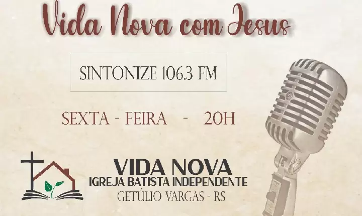 Vida nova com Jesus