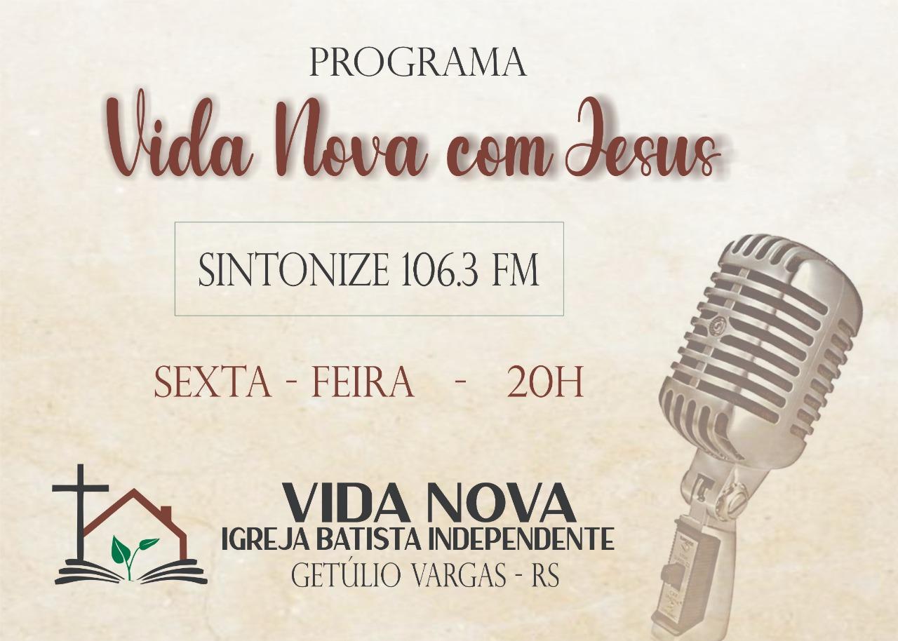 Vida nova com Jesus